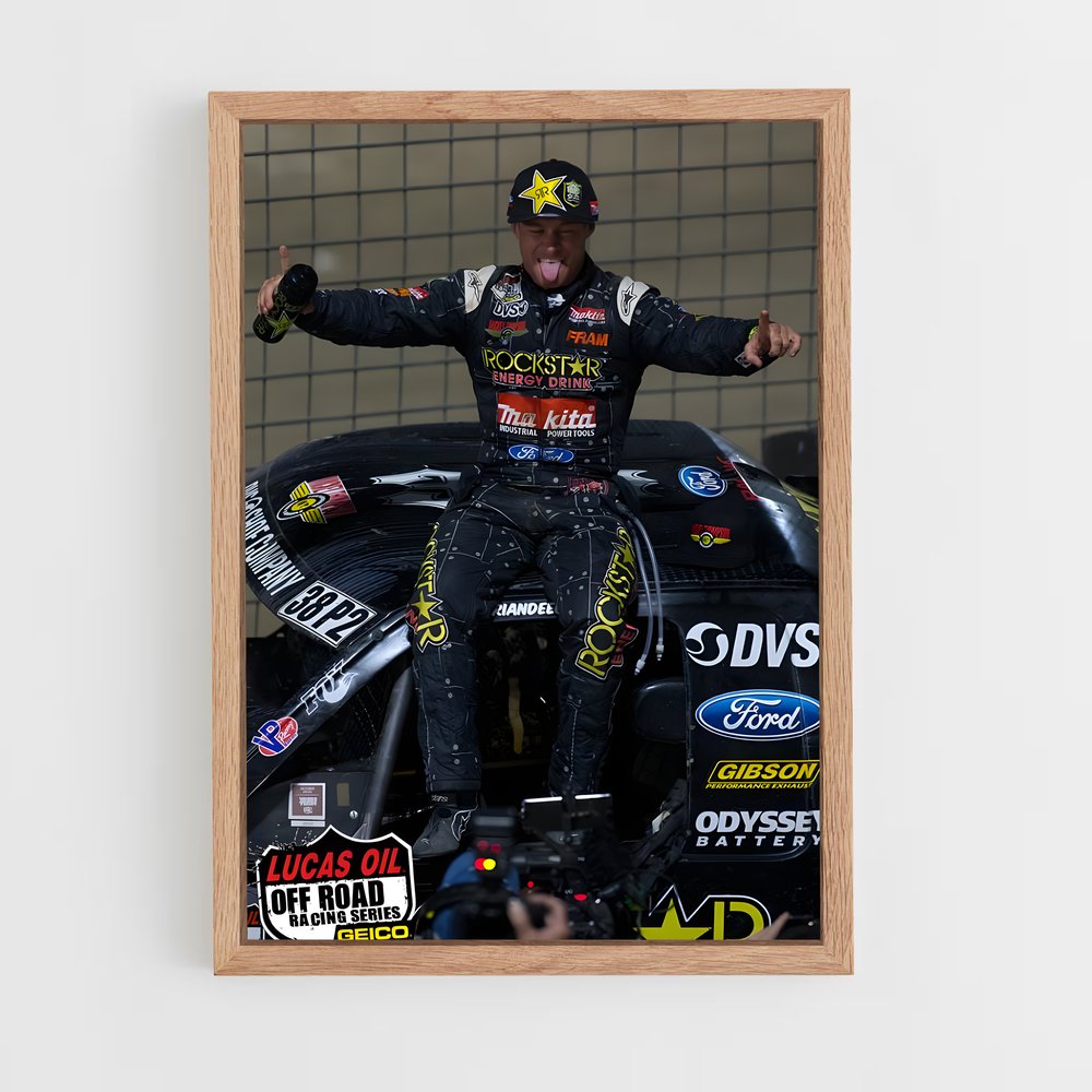 Poster Brian's Throne – affiche Motocross freestyle (vue 4)